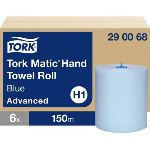 Tork Matic® Handdoekrol 2-laags Blauw H1 Advanced