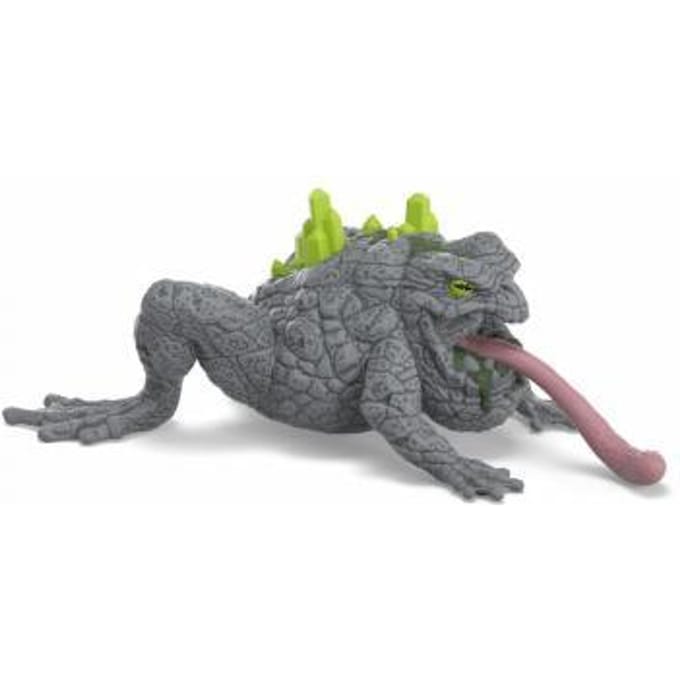Schleich speelfiguur steenpad fantasy met kristallen rug.