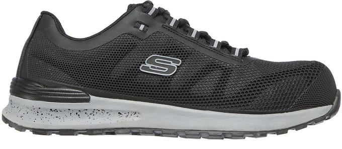 Skechers veiligheidsschoen werk BULKLIN BRAGO werkschoen 200053EC zwart