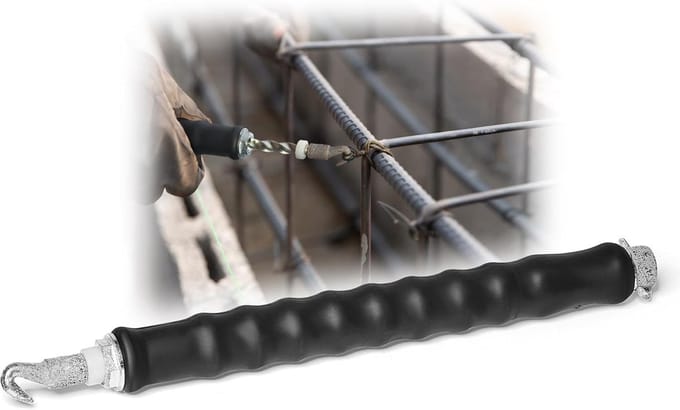 Draadwerveltang - Bindtang - Oogdraad Vastbinden - Automatische Terugloop - 330 mm - Zwart