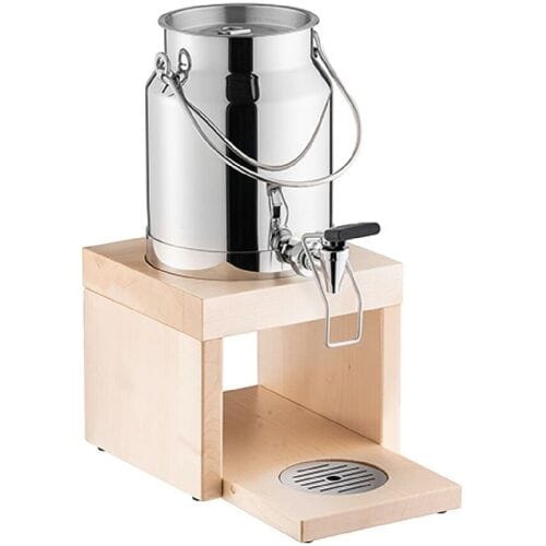 GGM Gastro Milchspender - BRIDGE - 3 Liter - inkl. Kühlakku im Standfuß & Touchless Adapter