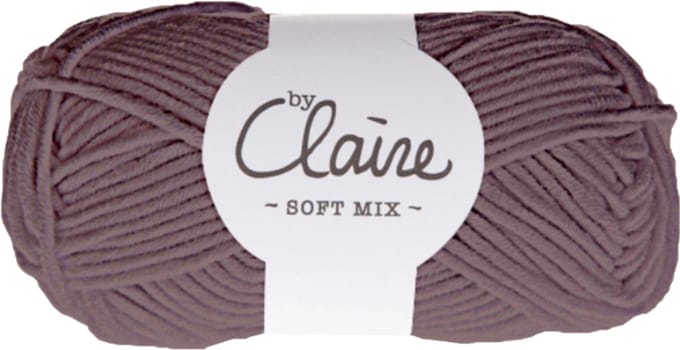 ByClaire Soft Mix 013 Mauve - Haakgaren / Breigaren