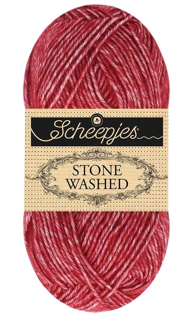 Scheepjes Stone Washed - 844 Vanadinite - Haakgaren / Breigaren