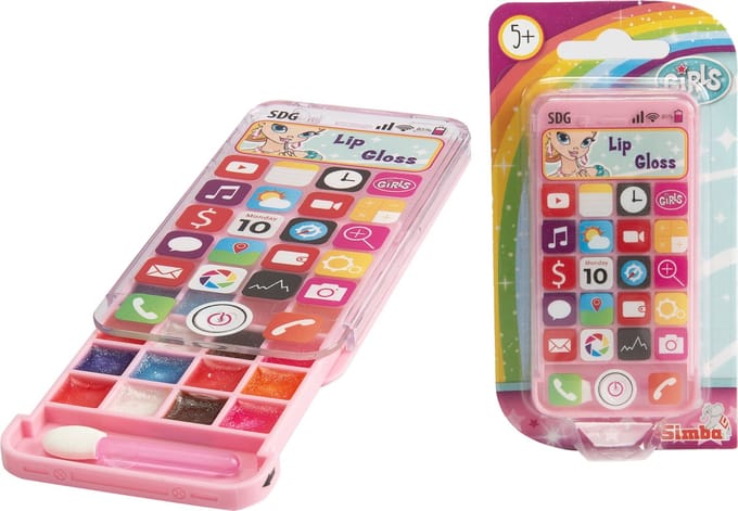 Simba - Lipgloss Smartphone - Schmink - Lippenstift - Vanaf 5 jaar