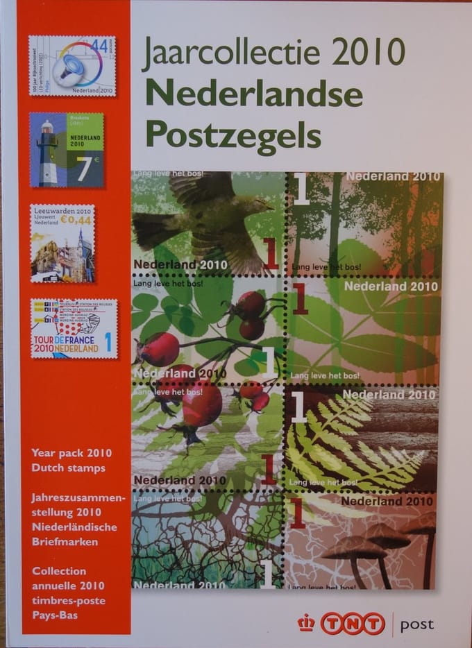 Jaarcollectie 2010 Nederlandse bijzondere postzegels