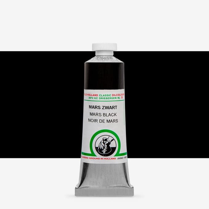 Oil paint Old Holland 40ml – 370 Mars Black
