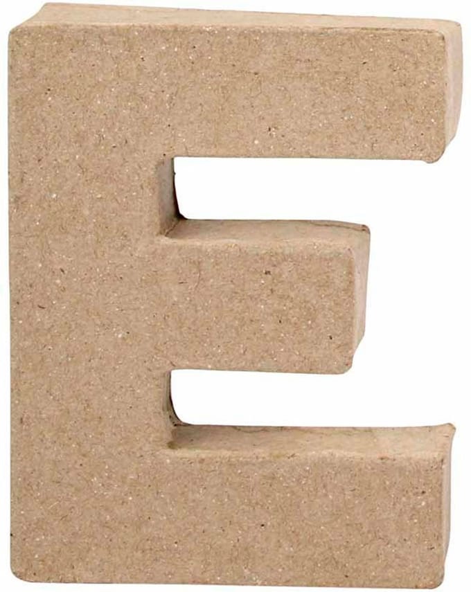 Creativ Company Letter Papier-mache Small - E