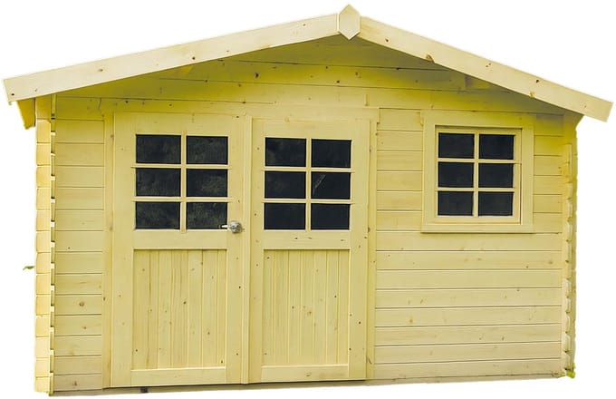 Solid Superia Chimay Tuinhuis - Vuren - Onbehandeld - 358x298x239,2cm