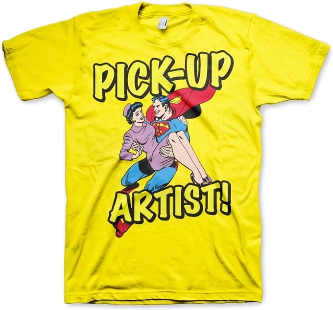 Superman Pick-up artist Yellow