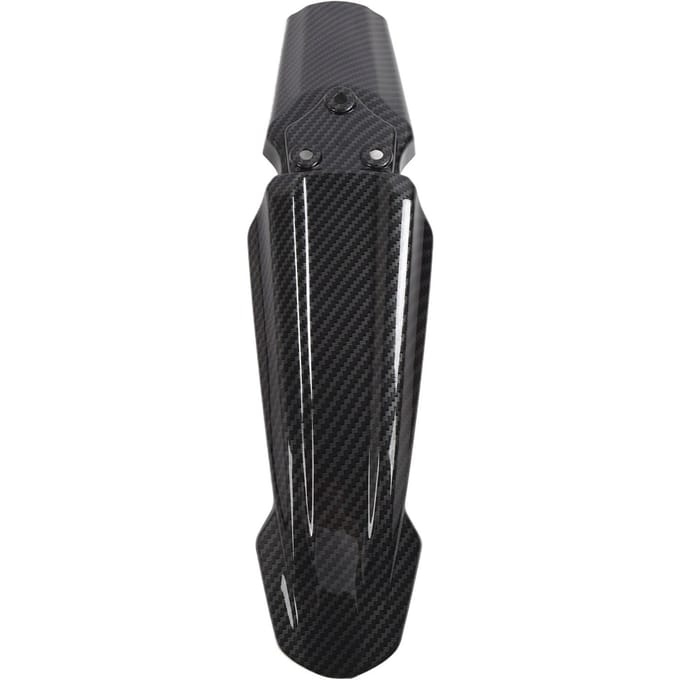 Motorfiets Voor Spatbord Koolstofvezel Stijl Spatscherm Vervanging voor SurRon Light Bee X S black