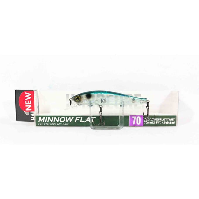 Yo Zuri Duel Hardcore Minnow Flat 70F drijvend kunstaas R1357-GSSH (3585)