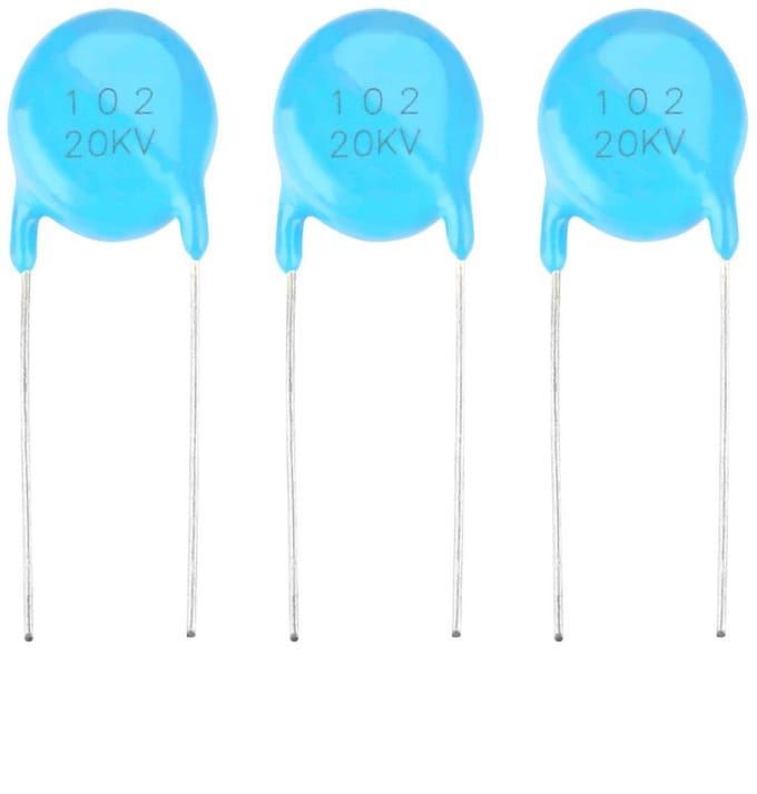 Shopcentral - Ceramic Capacitor - 20KV - Hoogspanningscapaciteit - Compact - 1nF - Perfect voor Elektronica - 20 stuks