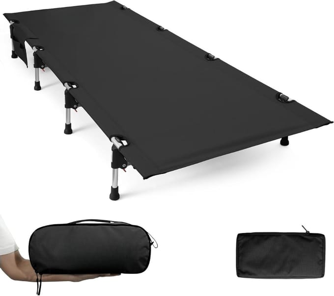 Lexium Veldbed - Kampeerbed - Veldbedden - Veldbed Kamperen - Kampeermatras