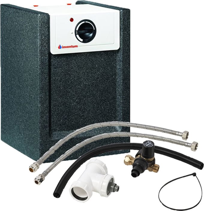 Inventum Q10 Keukenboiler - Close-in - 10 liter - 2000 Watt met aansluitset
