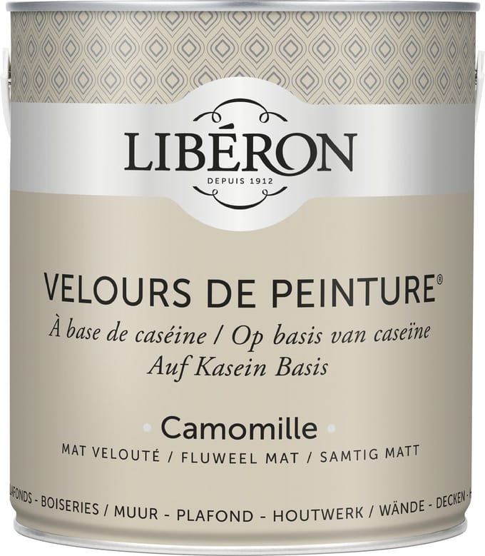 Liberon Velours De Peinture Muurverf - Mat - Camomille - 2,5l
