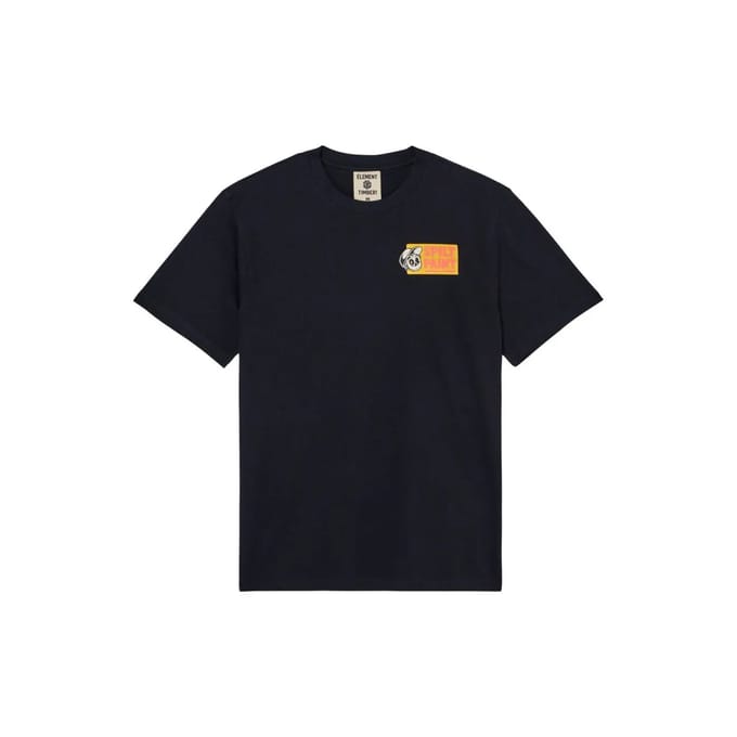 Element Canned T-shirt Met Korte Mouwen Zwart M Man
