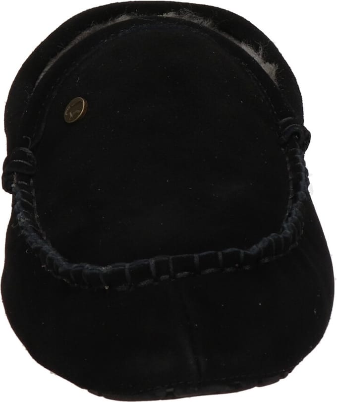 Warmbat Earlwood Suede Heren Sloffen - Zwart