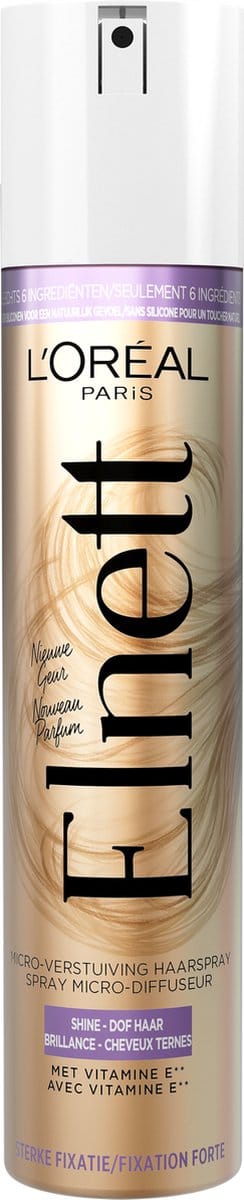 L'Oréal Paris Elnett Shine - Sterke Fixatie Haarlak - 200ml