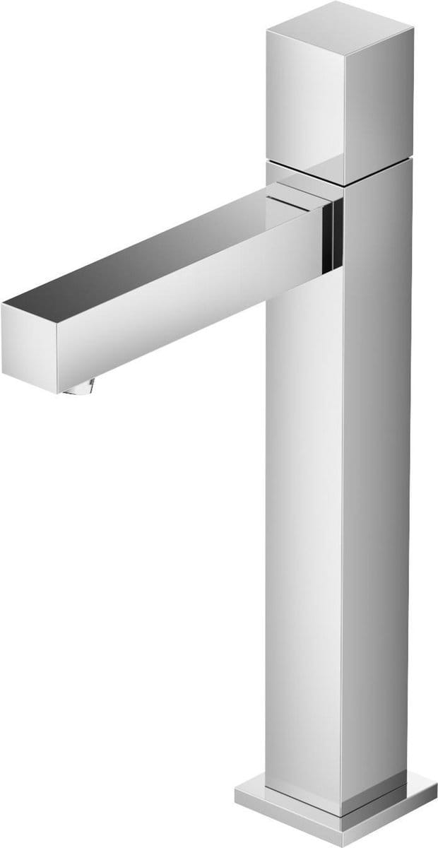 Hotbath Dude QH001 - onteinkraan - 1-knop Recht - 23 cm - Vierkant - Chroom