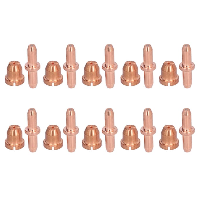 Lot de 10 consommables pour découpeur plasma, kit de pointes d'électrode, accessoires pour buse de torche de découpe TC80