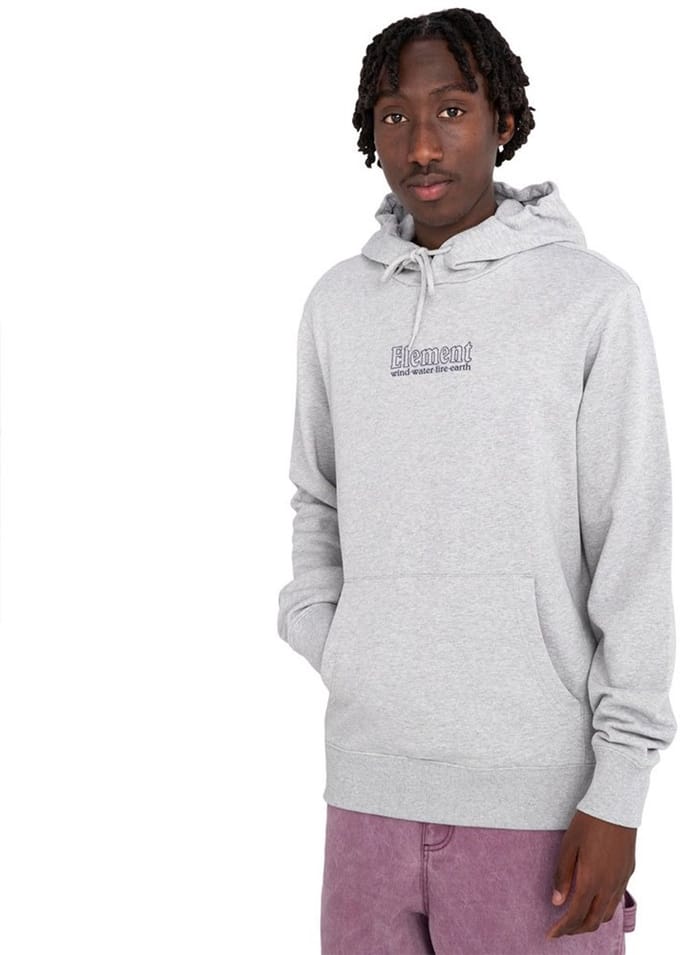 Element Dial Hoodie Grijs M Man