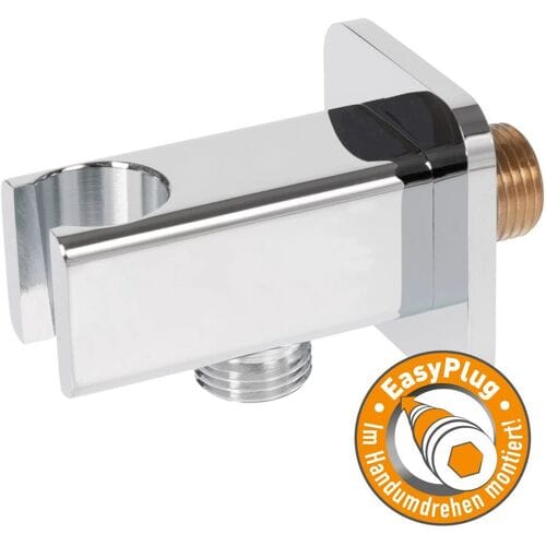 Kronenbach SUPRA 2.0 wall connection bend with shower holder softedge 28728002KB