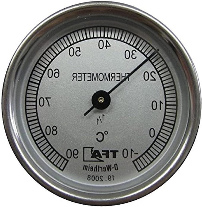 Compost Thermometer - Bodemthermometer Tuin - Compost Meten - Roestvrij Staal - 42 cm - Zilver