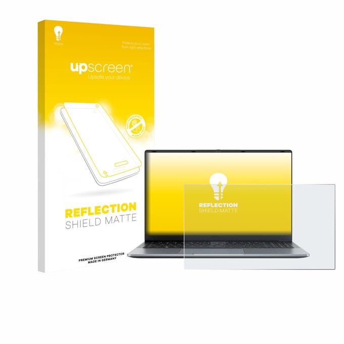 upscreen - Screenprotector voor Blackview Acebook 6 15.6" - Folie Beschermfolie anti glare matte