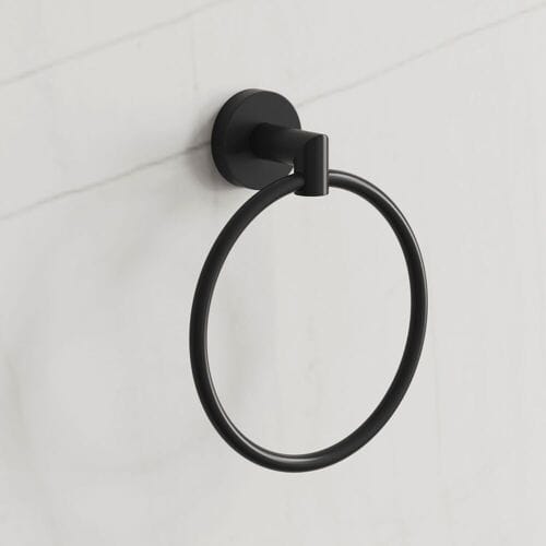 Kronenbach Lima 2.0 Black Towel Ring 29.200.090.0005
