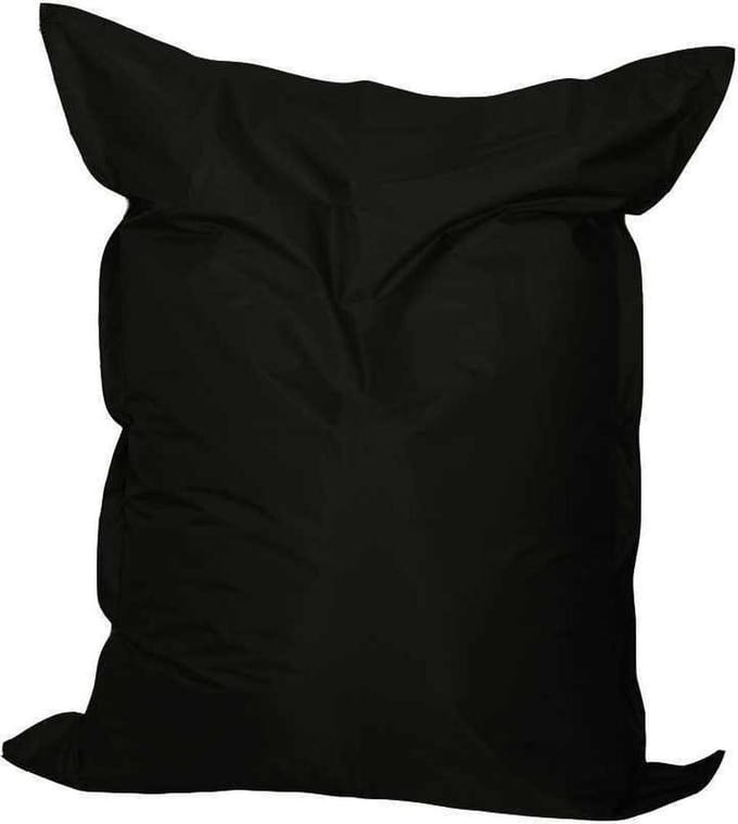 Mr. Lounge - Zitzak met binnenzak-kind-maat S- 110x140- Nylon Zwart