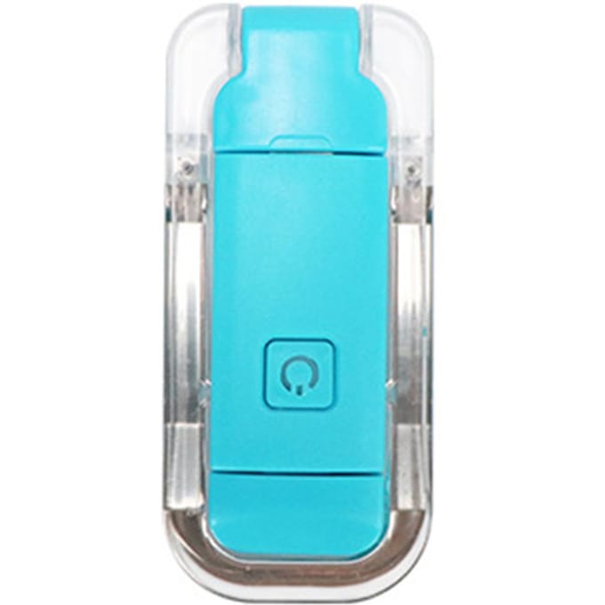 Led oplaadbare clip-on boeklamp Oogverzorgende flexibele bladwijzerleeslamp groen