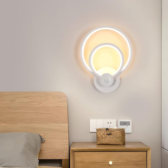 Moderne Ronde LED Wandlamp 20W Wit Warm Wit Licht Binnenverlichting