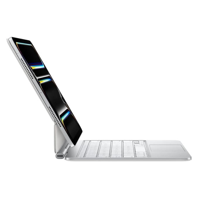 Apple Magic Keyboard voor de Apple iPad Pro 11 (2025) M5 / (2024) M4 - QWERTY / INT - Wit