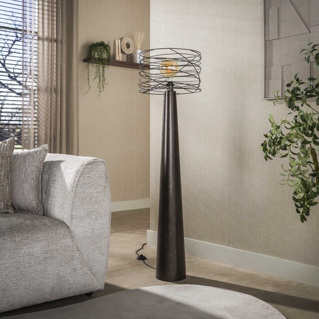 Hoyz vloerlamp curl - 40x40x145 cm