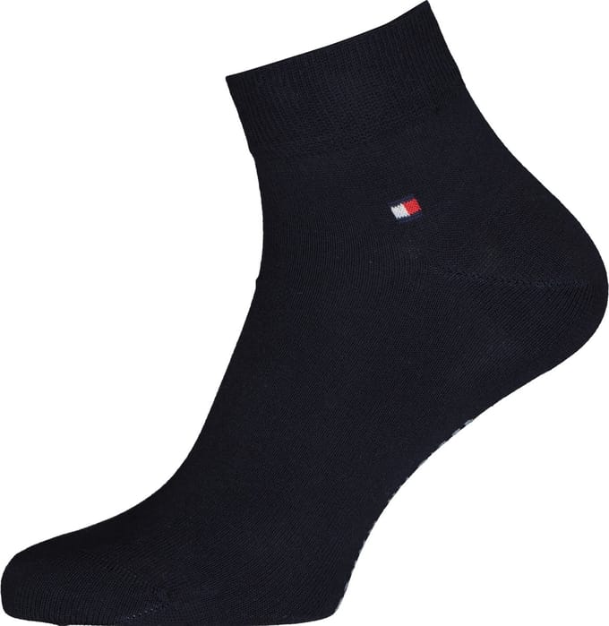 Sneakersokken van katoenmix in een set van 2 paar, model '2ER QUARTER'