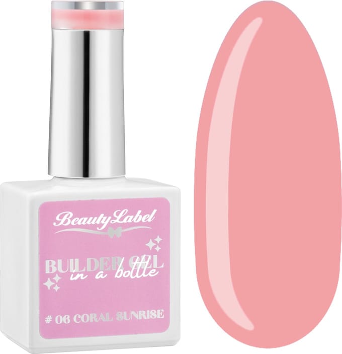 Beauty Label - Builder in A Bottle #06 Coral Sunrise - 15ml