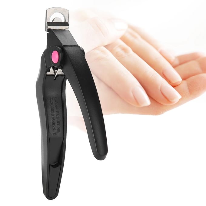 Professionele U-vorm Nagelkunst Knipper Schaar Manicure Valse Nagel Tip Knipper gray