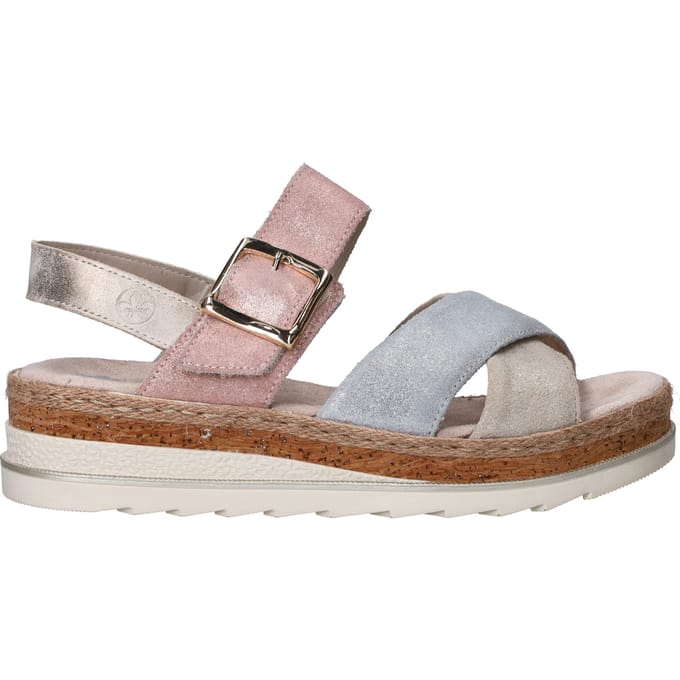 Rieker Sandalen Plat Sandalen Plat - overige kleuren - Maat 38