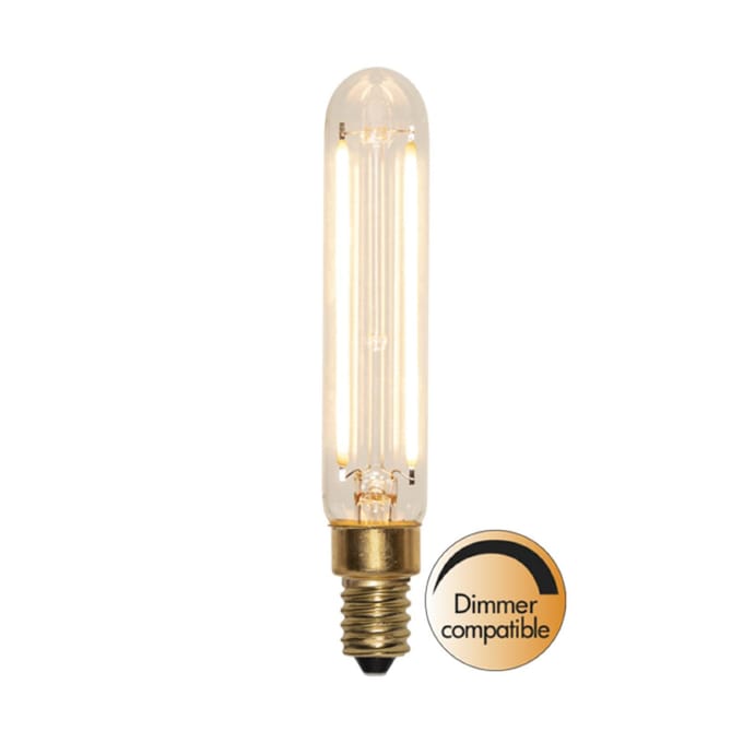 Filament Staaflamp - E14 - 2.5W - Super Warm Wit <2200K - Dimbaar