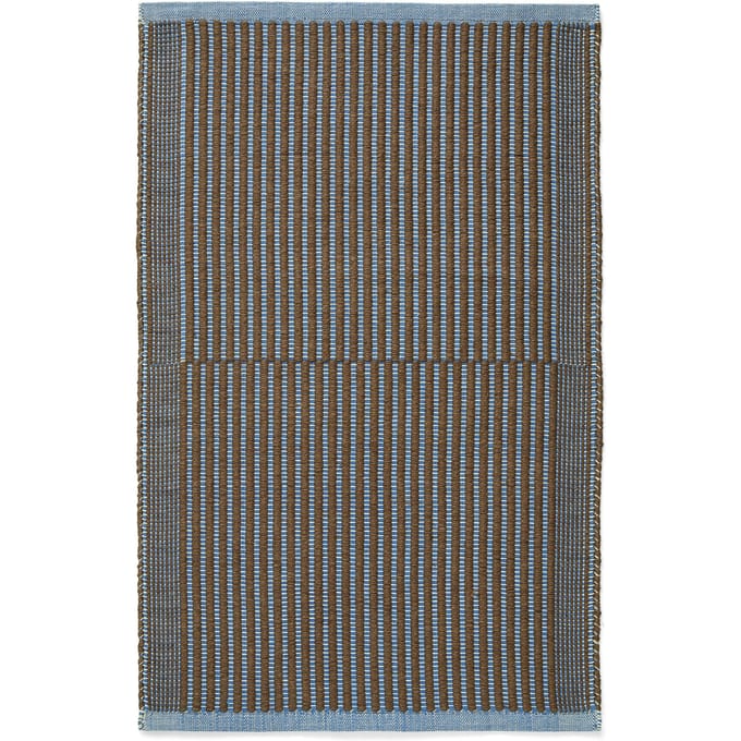 HAY Tapis Mat Deurmat - chestnut&blue