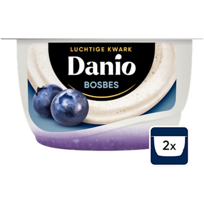 Luchtige Kwark Bosbes