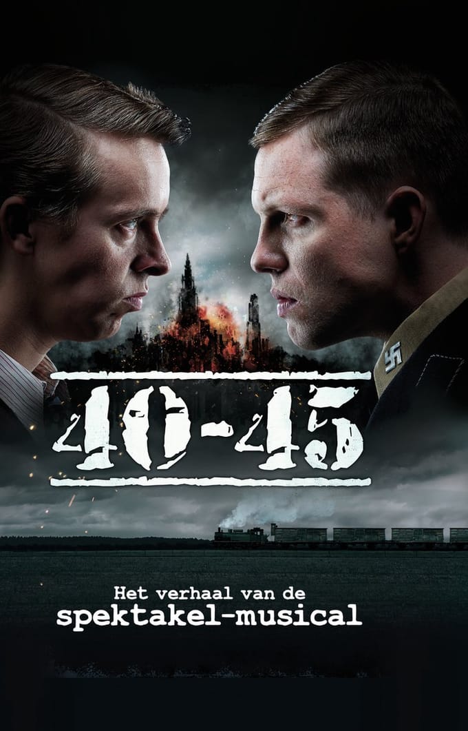40-45 boek - Het verhaal van de spektakel-musical