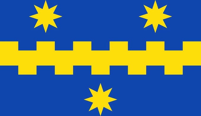 Vlag Beerse 100x150cm