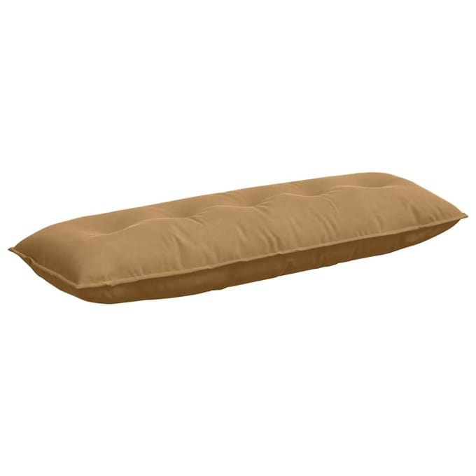 vidaXL - Rugkussen - Bruin - 140 - x - 50 - x - 19 - cm - Corduroy - stof