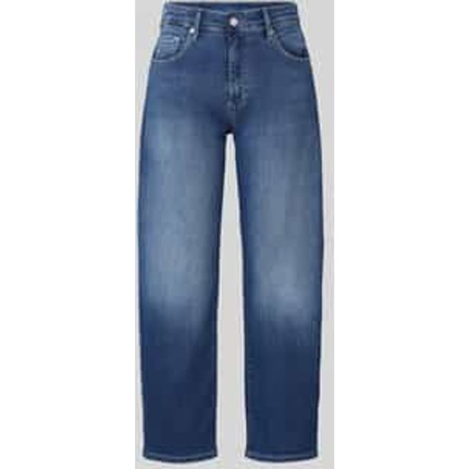 Loose fit barrel jeans van mix van modal en katoen met modalgehalte model 'DANNI'