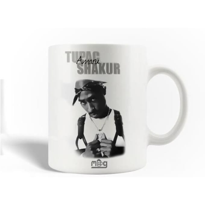 Mug en Céramique Tupac Amane Shakur Affiche Fan Art