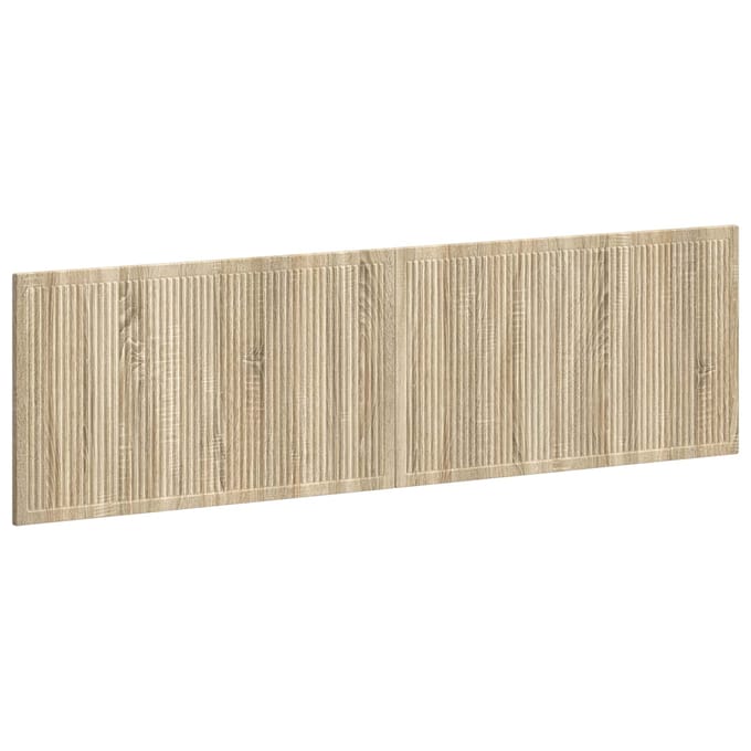 vidaXL - Wandgemonteerd - Hoofdbord - EDE - Sonoma - Eiken - Bewerkt - hout