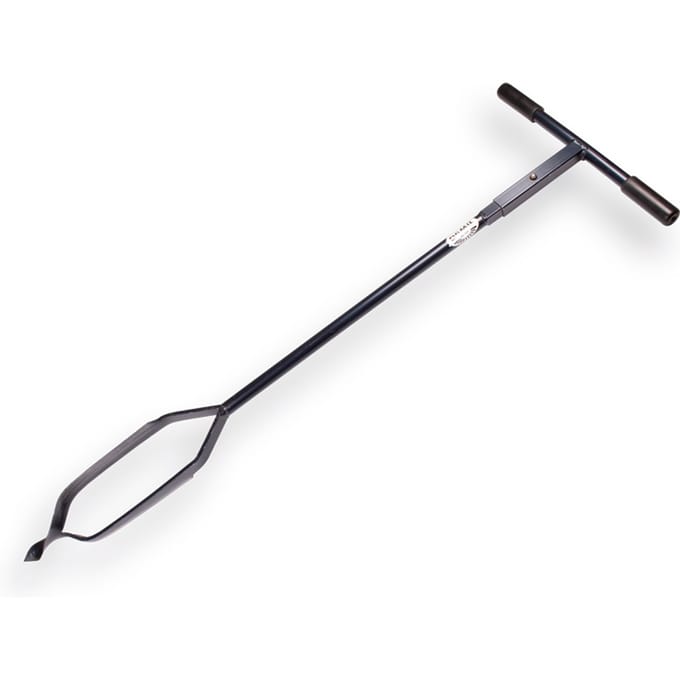 Grondboor 14 cm | gedraaide punt | gesmeed | verlengbaar | De WIT