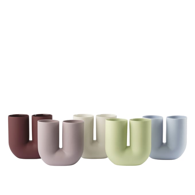 Muuto Kink Vaas - Höhe 26 cm - deep red