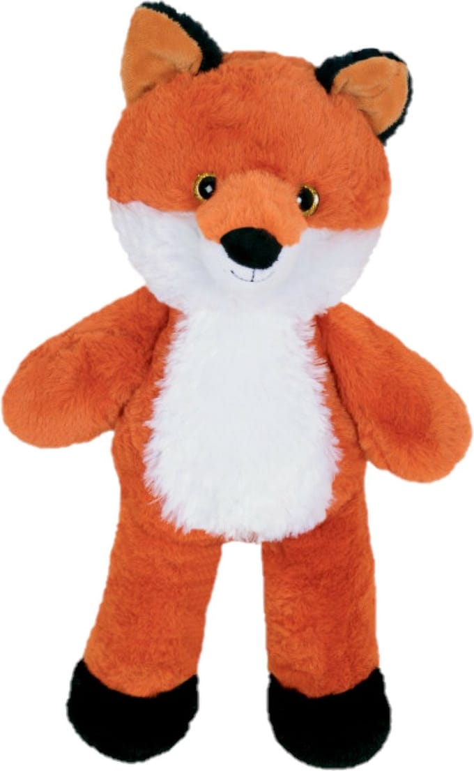Sandy Knuffel - Vos - dieren knuffels - pluche - 42 cm - rood